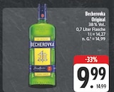 Original im Angebot bei EDEKA in Görlitz Original Angebote von Becherovka bei EDEKA Görlitz für 9,99 €