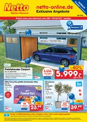 Aktueller Netto Marken-Discount Discounter Prospekt in Wilhermsdorf und Umgebung, "netto-online.de - Exklusive Angebote" mit 36 Seiten, 01.05.2025 - 31.05.2025