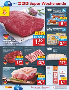 Schweinefilet im Netto Marken-Discount Prospekt "Aktuelle Angebote" mit 57 Seiten (Pforzheim)