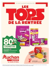 Prospectus Supermarchés Auchan Supermarché en cours à Vieux-Thann et alentours, "LES TOPS DE LA RENTRÉE", 28 pages, 01/09/2026 - 12/09/2026 Catalogue Supermarchés Auchan Supermarché en cours à Vieux-Thann et alentours, "LES TOPS DE LA RENTRÉE", 28 pages, 01/09/2026 - 12/09/2026