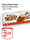Kinder Cards im Angebot bei GLOBUS in Plauen Kinder Cards Angebote von Ferrero bei GLOBUS Plauen für 2,29 €