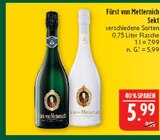 Sekt im Angebot bei Marktkauf in Nürnberg Sekt Angebote von Fürst von Metternich bei Marktkauf Nürnberg für 5,99 €