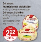 Französischer Weichkäse im V-Markt Prospekt Französischer Weichkäse von Géramont im aktuellen V-Markt Prospekt für 2,22 €