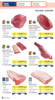 Rindfleisch im METRO Prospekt "Wochenangebote" mit 52 Seiten (Heilbronn)