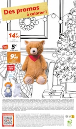 Offre Peluche Ours dans le catalogue Netto du moment à la page 12