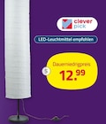 Stehleuchte von clever pick für 12,99 € bei ROLLER im Angebot Stehleuchte von clever pick im aktuellen ROLLER Prospekt