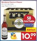 Aktuelles Warsteiner Premium Pilsener Angebot bei Netto Marken-Discount in Freiburg (Breisgau) ab 10,99 €