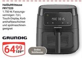 Heißluftfritteuse FRY7320 bei GLOBUS im Prospekt "" für 64,99 €
