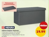 Faltbare Outdoor-Sitztruhe bei Penny im Prospekt "" für 19,99 €