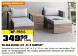 Aktuelles Balkon-Lounge-Set „Olea Compact“ Angebot bei OBI in Salzgitter ab 349,99 €