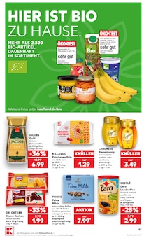 Jacobs im aktuellen Kaufland Prospekt (Koblenz) Jacobs im Kaufland Prospekt "Hier bin ich richtig" mit 76 Seiten (Koblenz)