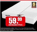 Aktuelle Matratze Angebote bei Segmüller in Ludwigshafen (Rhein) Aktuelles Komfortschaummatratze Mateo Angebot bei Segmüller in Ludwigshafen (Rhein) ab 59,99 €