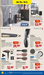 Lidl Haartrockner im Prospekt 
