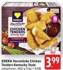 EDEKA Villingen-Schwenningen - Herzstücke Chicken Tenders Kentucky Style Angebot im Prospekt Herzstücke Chicken Tenders Kentucky Style bei EDEKA im Villingen-Schwenningen Prospekt für 3,99 €
