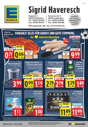 EDEKA Supermarkt Prospekt der aktuellen Woche mit 24 Seiten, gültig von 13.07.2026 bis 18.07.2026, in Ostbevern und Umgebung Aktueller EDEKA Supermarkt Prospekt in Ostbevern und Umgebung, "Aktuelle Angebote" mit 24 Seiten, 13.07.2026 - 18.07.2026