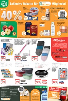 Äpfel im aktuellen GLOBUS Prospekt (Trier) Äpfel im GLOBUS Prospekt "Aktuelle Angebote" mit 24 Seiten (Trier)