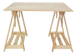 Bureau sur tréteaux - Castorama à Besançon Bureau sur tréteaux en promo chez Castorama Besançon à 59,90 €