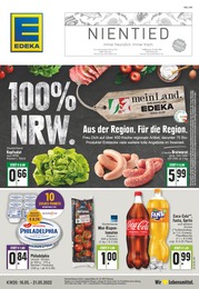 EDEKA Prospekt für Münster mit 32 Seiten EDEKA Prospekt für Münster: "Aktuelle Angebote", 32 Seiten, 16.05.2022 - 21.05.2022