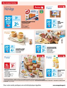 Promo Saucisse dans le catalogue Auchan Hypermarché du moment à la page 4
