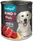 Rind+ Hundenahrung Angebote von ZooRoyal bei REWE Eberswalde für 2,49 €