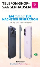 Aktueller Telefon Shop Sangerhausen Elektromärkte Prospekt in Querfurt und Umgebung, "SAG HALLO ZUR NÄCHSTEN GENERATION" mit 8 Seiten, 01.10.2025 - 06.10.2025