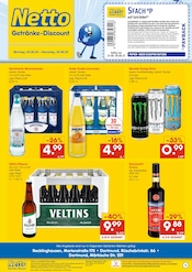 Bier im Netto Marken-Discount Prospekt in Recklinghausen Aktueller Netto Marken-Discount Prospekt mit Bier, "DER ORT, AN DEM DU IMMER AUSGEZEICHNETE PREISE FINDEST.", Seite 1