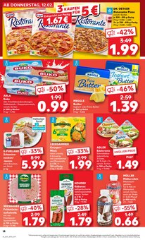 Pizza im Kaufland Prospekt "KNÜLLER" mit 55 Seiten (Hamburg)