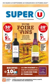 Vin Angebote im Prospekt "Votre foire aux vins" von Super U auf Seite 1