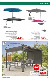 Parasol Angebote im Prospekt "Le plein air à prix bas" von Super U auf Seite 7