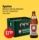 Münchner Hell Angebote von Spaten bei Trink und Spare Oberhausen für 17,99 €