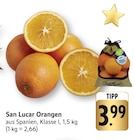 EDEKA Sternenfels - Orangen Angebot im Prospekt Orangen bei EDEKA im Sternenfels Prospekt für 3,99 €