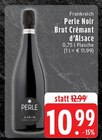 Perle Noir Brut Crémant d'Alsace Angebote bei EDEKA Mönchengladbach für 10,99 €