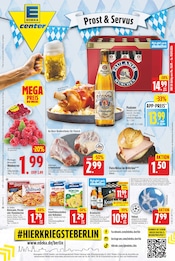 Bier Angebot im E center Prospekt, gültig von 14.09.2026 bis 19.09.2026 Bier Angebot im aktuellen E center Prospekt auf Seite 1