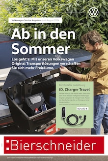 Aktueller Volkswagen Aalen Prospekt "Sommer pur" mit 1 Seite
