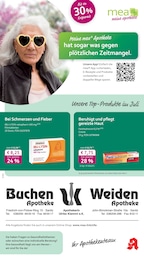 Aktueller mea - meine apotheke Apotheken Prospekt für Tessin: Unsere Juli-Angebote mit 4} Seiten, 01.07.2025 - 31.07.2025
