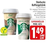 Kaffeegetränk Angebote von Starbucks bei EDEKA Passau für 1,49 €