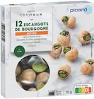 12 escargots moyens - PICARD à 4,19 € dans le catalogue Picard