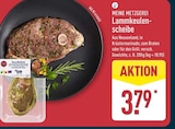 Lammkeulenscheibe im ALDI Nord Prospekt Lammkeulenscheibe von Meine Metzgerei im aktuellen ALDI Nord Prospekt für 3,79 €