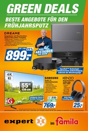 Fernseher im expert Prospekt in Nauen Aktueller expert Prospekt mit Fernseher, "Top Angebote", Seite 1