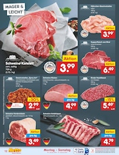 Hackfleisch im Netto Marken-Discount Prospekt in Rostock Aktueller Netto Marken-Discount Prospekt mit Hackfleisch, "Aktuelle Angebote", Seite 12