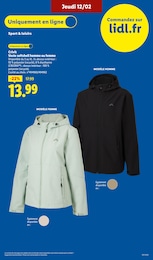 Prix et réduction Veste Homme dans le prospectus Lidl en cours Offre Veste Homme dans le catalogue Lidl du moment à la page 55