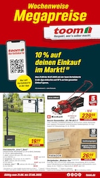 toom Baumarkt Prospekt für Mönchengladbach mit 16 Seiten toom Baumarkt Prospekt für Mönchengladbach: "Respekt, wer's selber macht.", 16 Seiten, 21.06.2025 - 27.06.2025