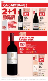 Promos Vin Rouge dans le catalogue "FOIRE AUX VINS LE GOÛT DES BONS PLANS" de Carrefour Market Vin Rouge en promo dans le catalogue Carrefour Market à la page 4