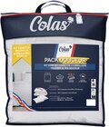 Kit couette et 1 oreiller - COLAS NORMAND - Intermarché Hyper à Bergerac Kit couette et 1 oreiller - COLAS NORMAND en promo chez Intermarché Hyper Bergerac à 19,90 €