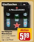 Mineralwasser von San Pellegrino im aktuellen REWE Prospekt