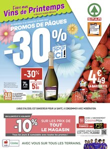 Catalogue Spar à Paris cette semaine, valable du 15/03/2023 au 26/03/2023 Prospectus Spar à Paris, "PROMOS DE PÂQUES", 12 pages de promos valables du 15/03/2023 au 26/03/2023