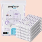 Lot de 5 sacs de compression sous vide parfumés - COMPACTOR dans le catalogue Intermarché Super