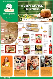 Aktueller GLOBUS Supermarkt Prospekt in Oftersheim und Umgebung, "Aktuelle Angebote" mit 28 Seiten, 28.04.2025 - 03.05.2025