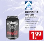 Jack Daniel‘s & Coca-Cola Angebote bei famila Nordost Stade für 1,99 €