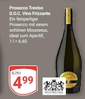 Prosecco Treviso D.O.C. Vino Frizzante Angebote von Villa Rillago bei GLOBUS Halle für 4,99 €